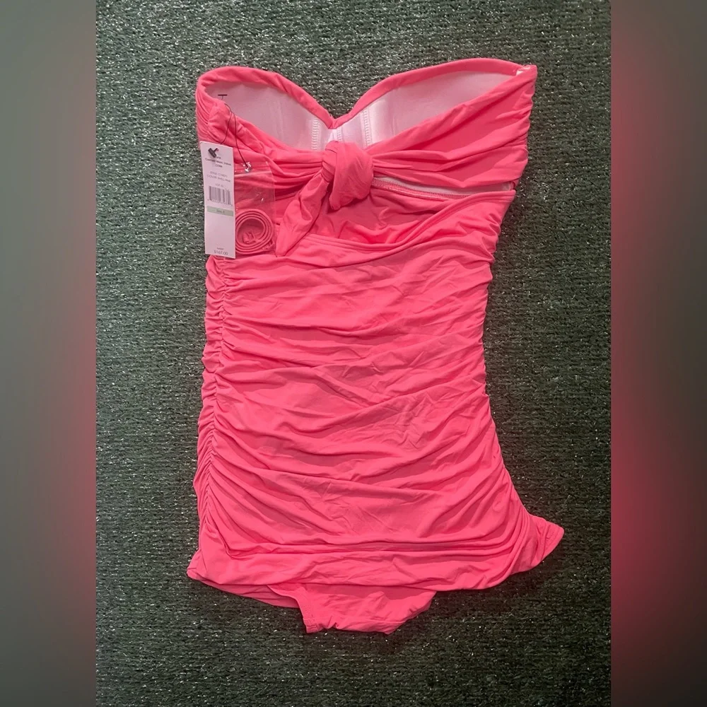 Shell Pink Swimsuit - Picture 2 of 4